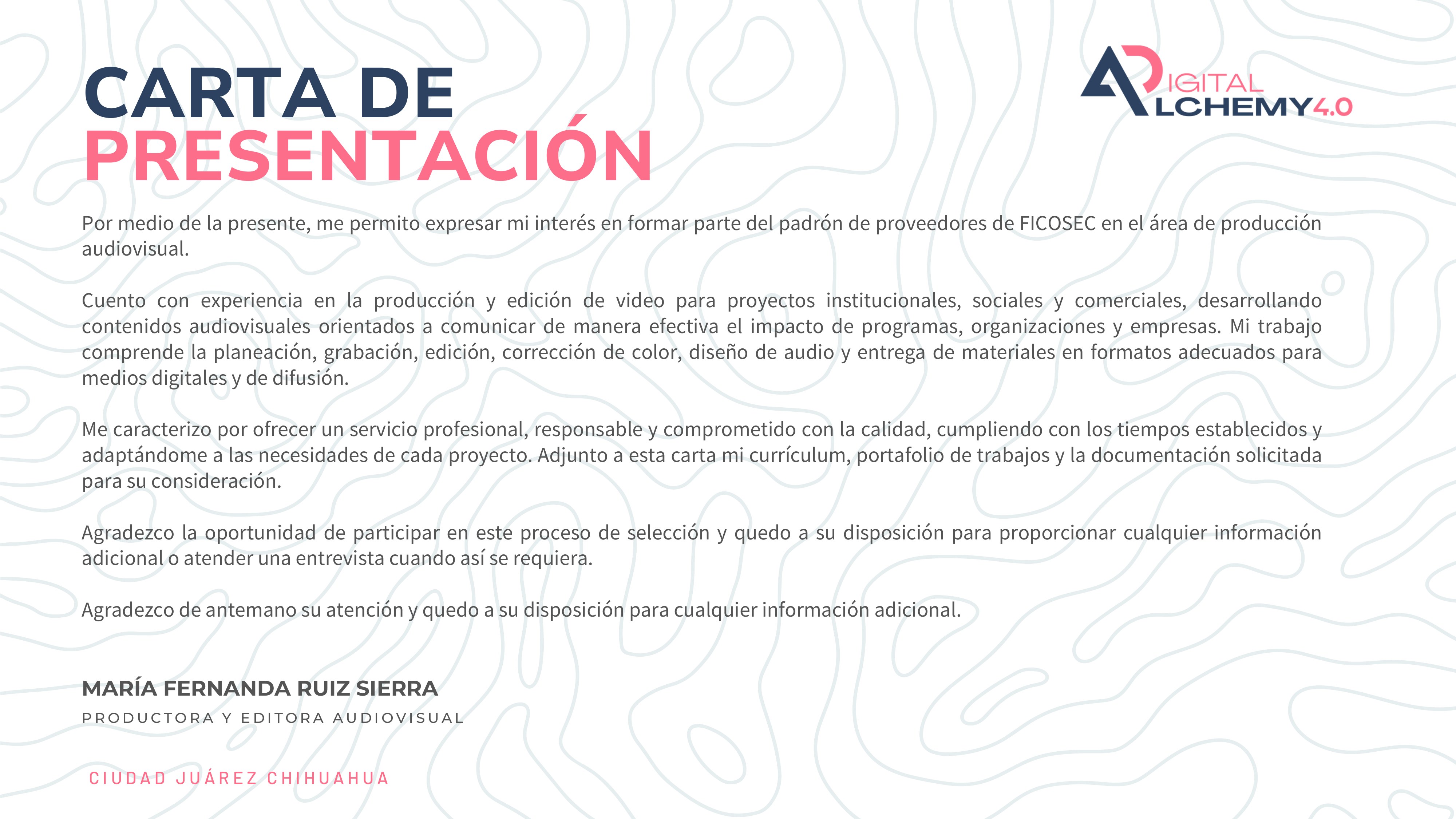 Página del portafolio Digital Alchemy 4.0 — 3